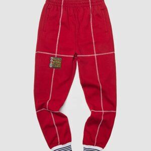 AACA Joggers w/ Color Contrast Stitch 90s Hip Hop Sweatpants Multicolor
